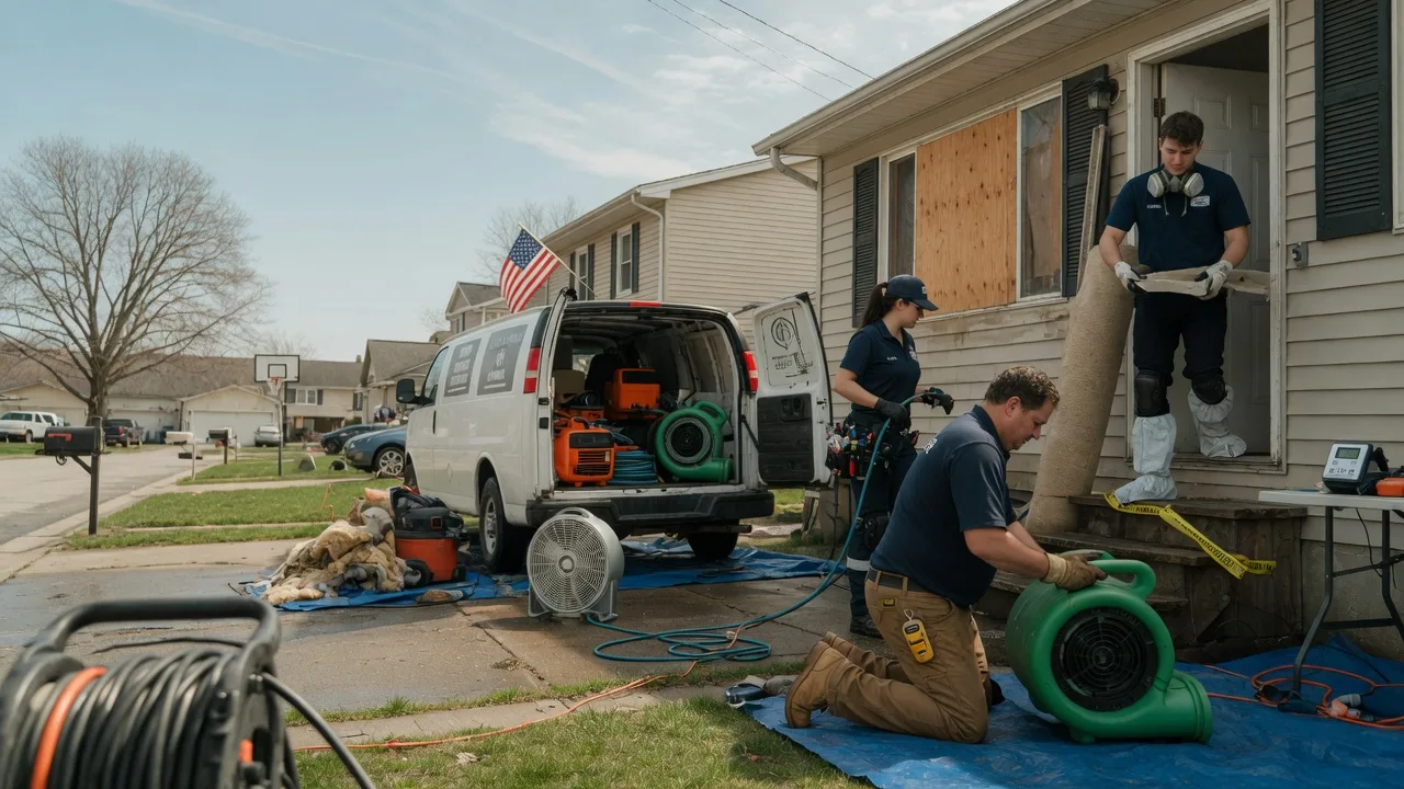 Water Damage Restoration in Hacker Valley, WV near me